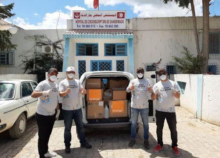 Orange Tunisie : dons d’équipements médicaux et de protection