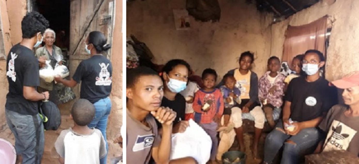 Antena France : des kits alimentaires de survie pour les familles confinées à Madagascar