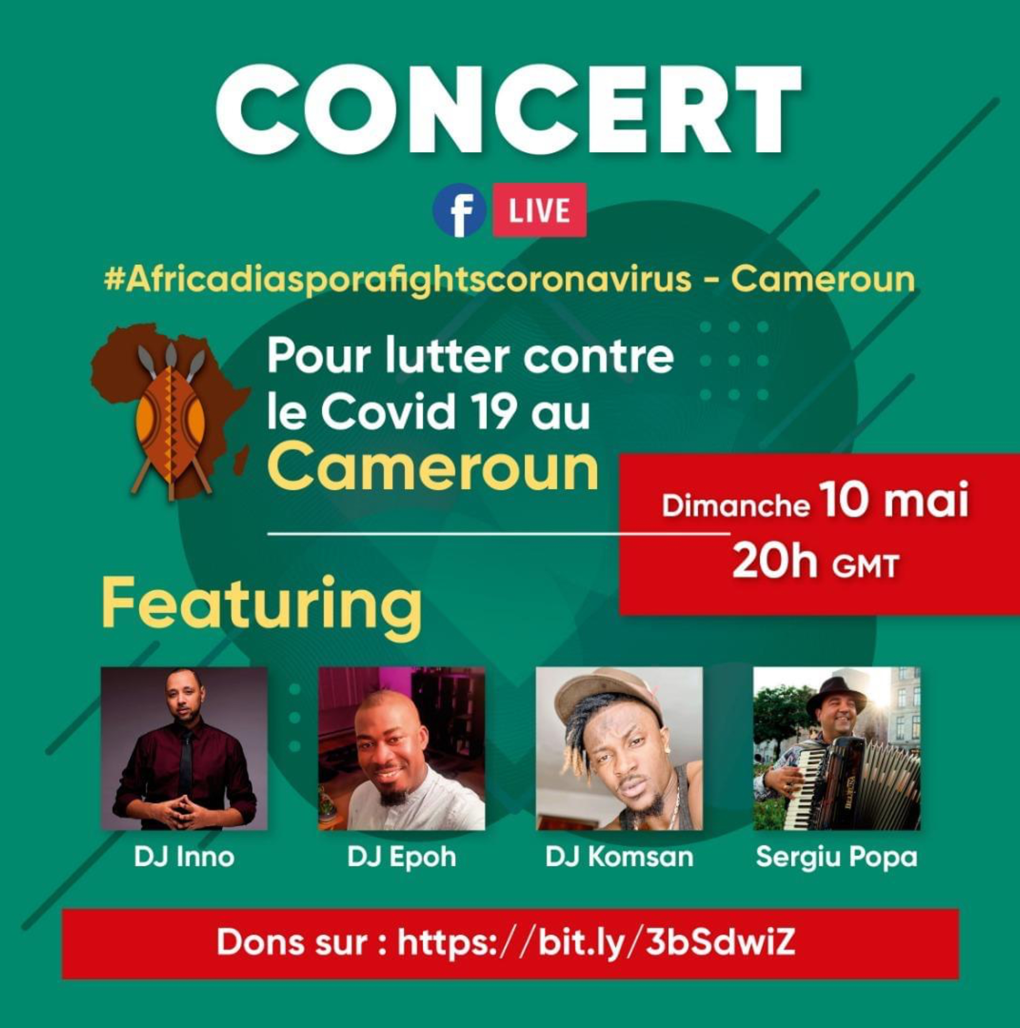 Live Concert – Luttons Contre Le Covid-19