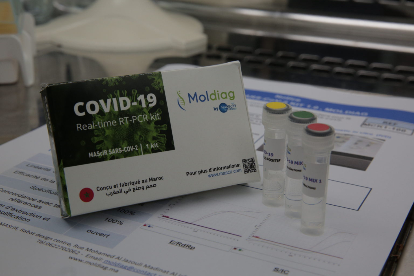 L’Institut Pasteur de Paris valide le kit de diagnostic du Covid-19 de MASCIR