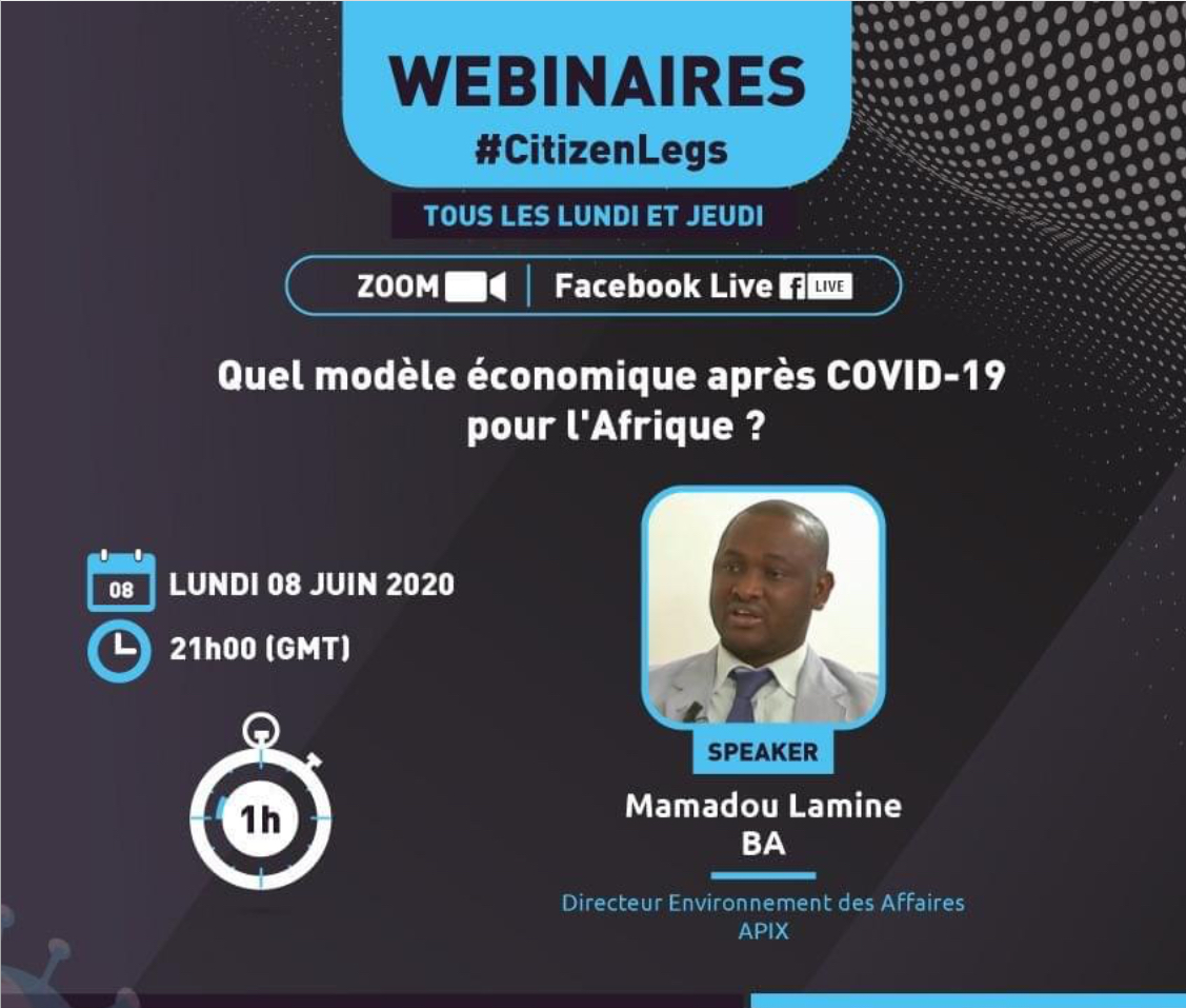 Quel modèle économique après COVID19 avec Mamadou Lamine Ba