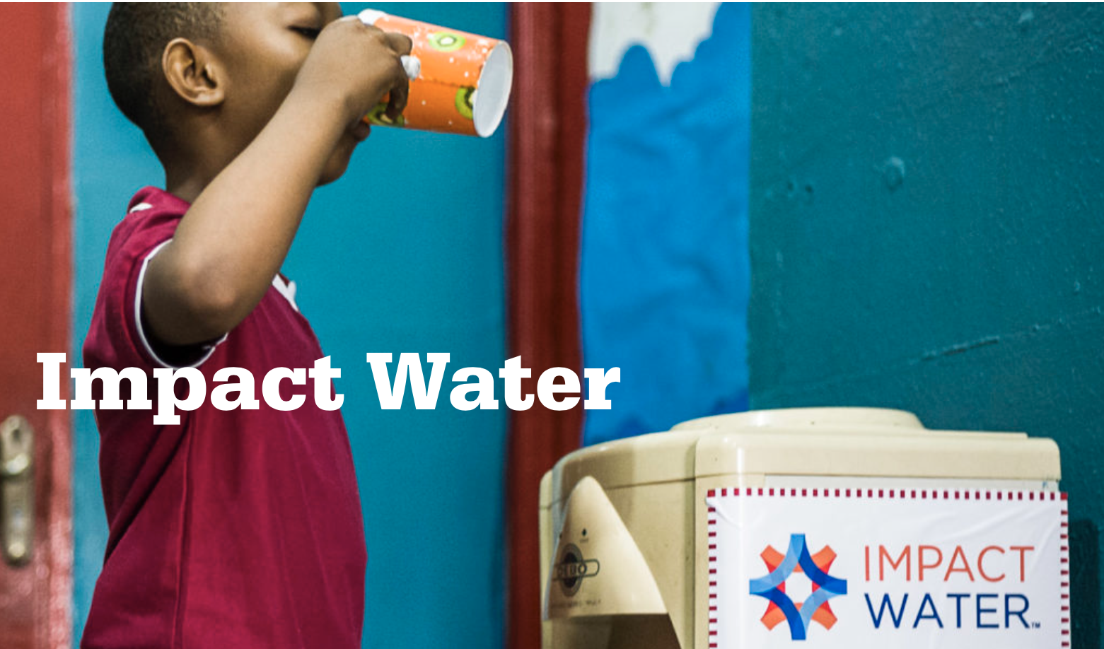 Impact Water : un accès à l’eau pour les écoliers