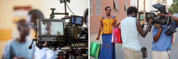 Au Sénégal, La Fondation Vivendi et le groupe Canal + proposent une formation gratuite au métier d’acteur.