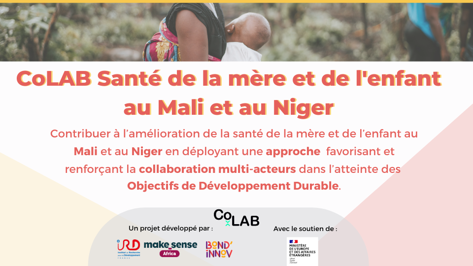 Appel à projets CoLAB “Santé de la Mère et de l’Enfant au Sahel”