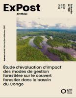 Etude d’évaluation d’impact des modes de gestion forestière sur le couvert forestier dans le bassin du Congo