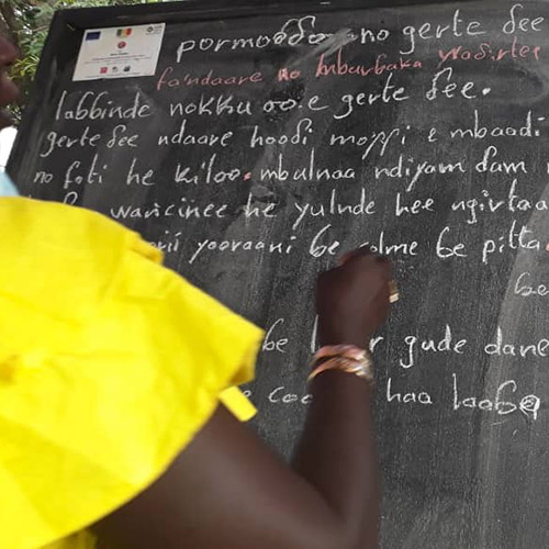 L’alphabétisation articulée aux métiers, un enjeu majeur de la formation professionnelle par apprentissage au Sénégal avec le Gret.