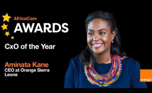 Aminata Kane Ndiaye remporte en 2020 le 8ème Africacom Awards
