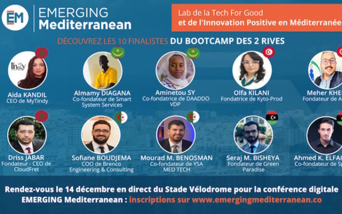 Emerging Mediterranean : les 10 startups finalistes annoncées depuis Casablanca !