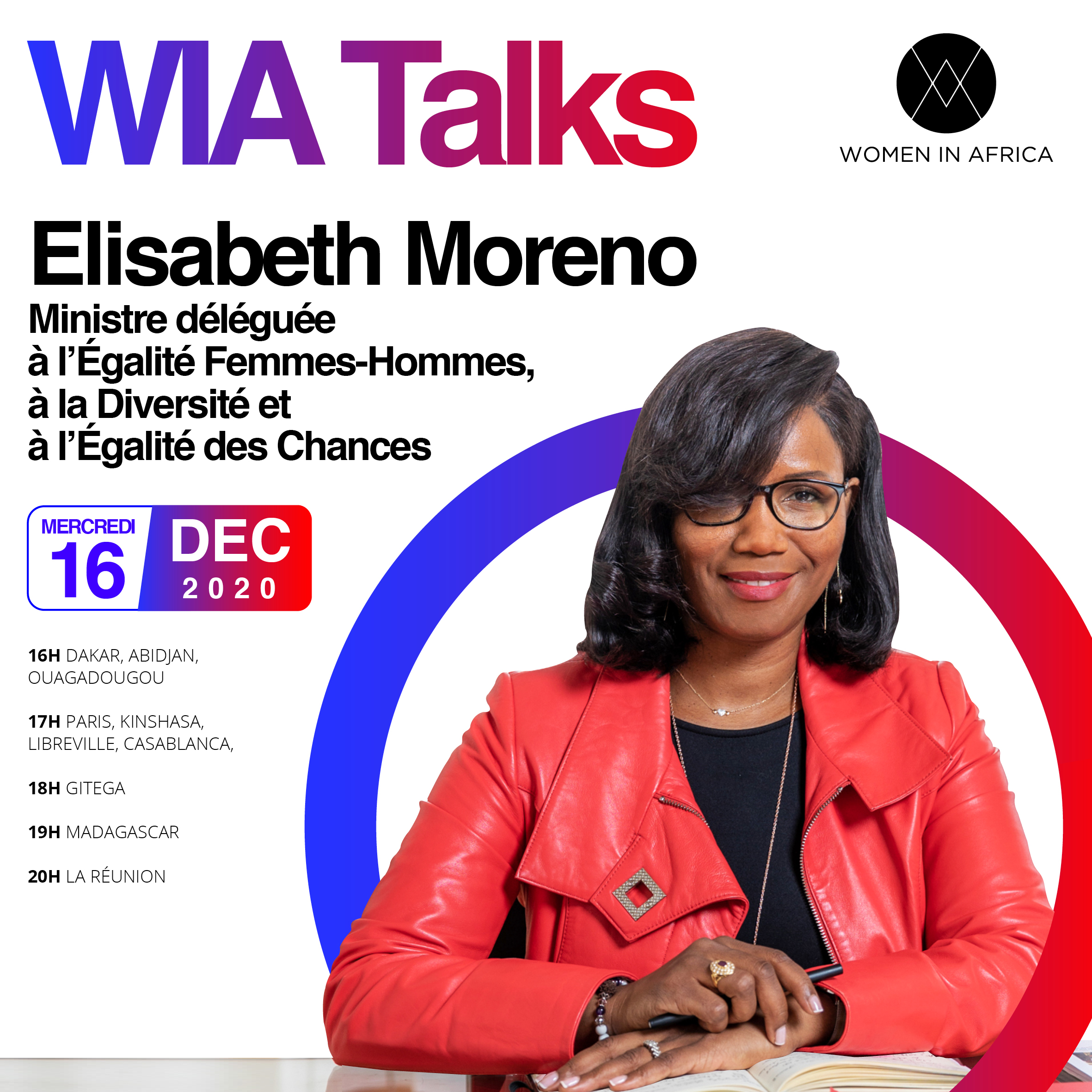 Discussion avec le rôle modèle WIA 2020 : Elisabeth Moreno