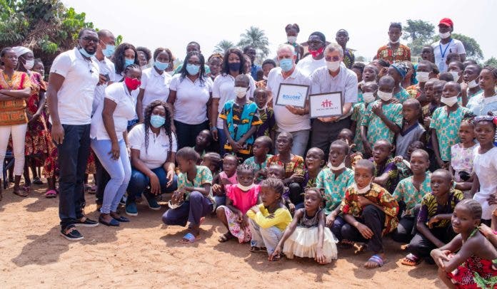 Bolloré Transport & Logistics en Sierra Leone apporte son soutien aux enfants de l’association Don Bosco