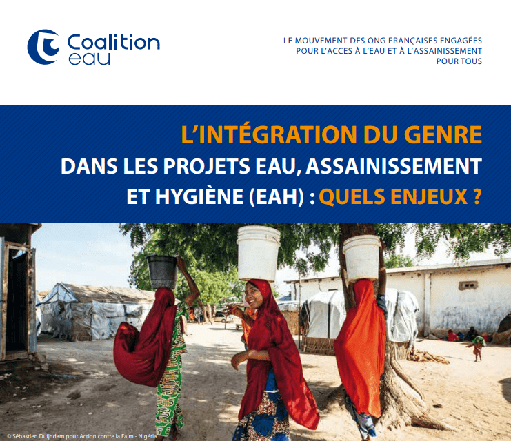 Guide : intégration du genre dans les projets eau, assainissement, hygiène Guide : intégration du genre dans les projets eau, assainissement, hygiène