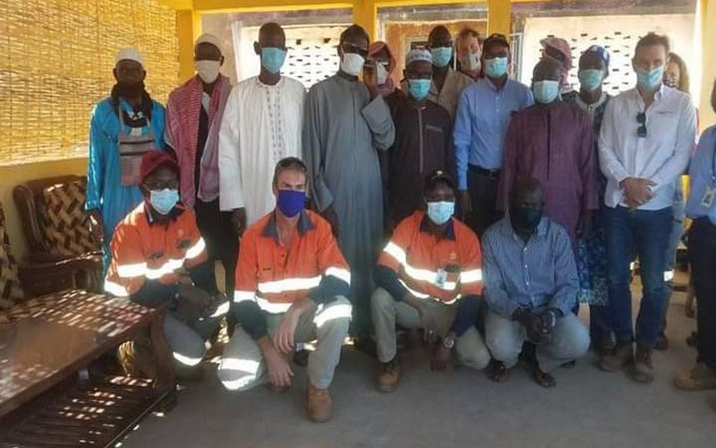 Le PDG de Endeavour Mining rencontre les communautés vivant autour de la mine de Sabodala