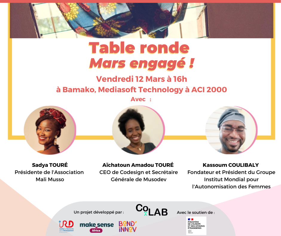 Table ronde, organisée par le CoLAB Santé Mère-Enfant