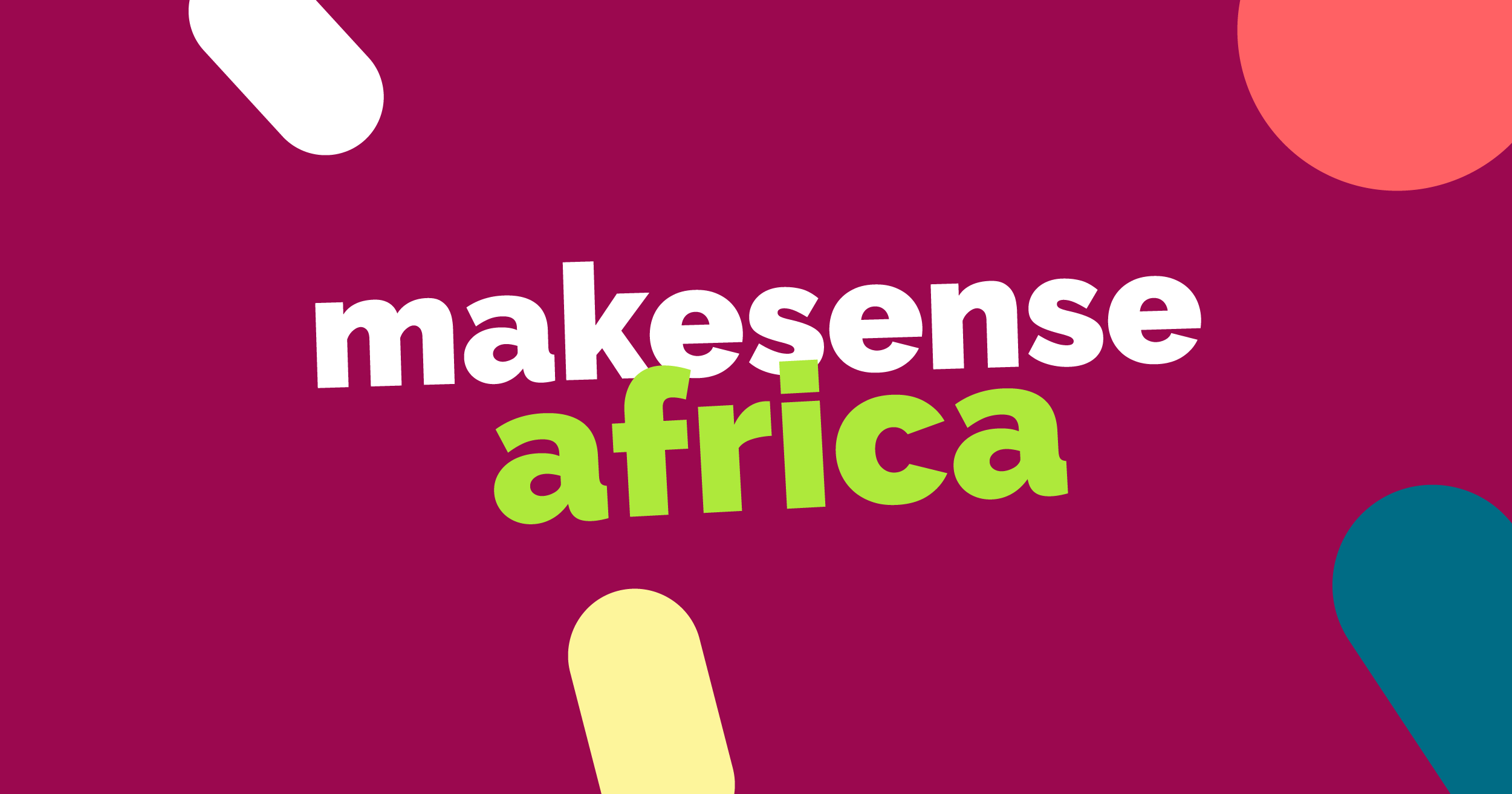 makesense Africa : Appel à candidatures OSCs – ODD Challenge 2021