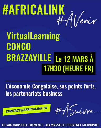 #VirtualLearning ⏩CONGO BRAZZAVILLE 12 mars 17h30 (heure FR)