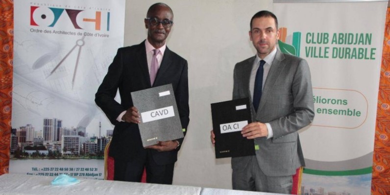 Le Club Abidjan Ville Durable et l’Ordre des architectes de Côte d’ivoire se dotent d’une passerelle de collaboration