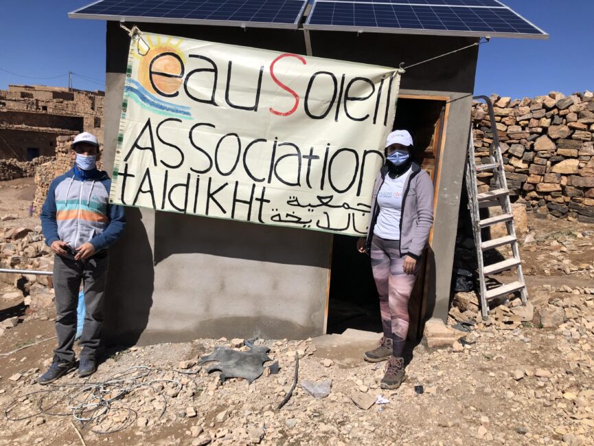 La Fondation EDF apporte son soutien à l’association Eau Soleil au Maroc