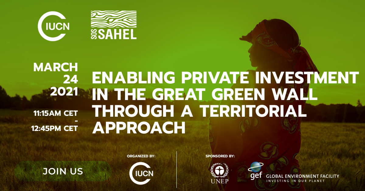 SOS Sahel : Conférence autour de la Grande Muraille Verte