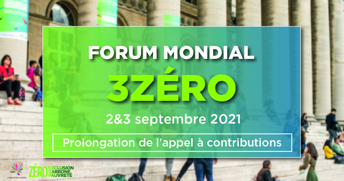 Forum Mondial 3Zéro – Appel à Contributions
