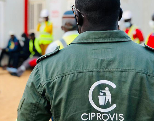 Eiffage Sénégal : Tri des déchets sur chantiers avec Ciprovis