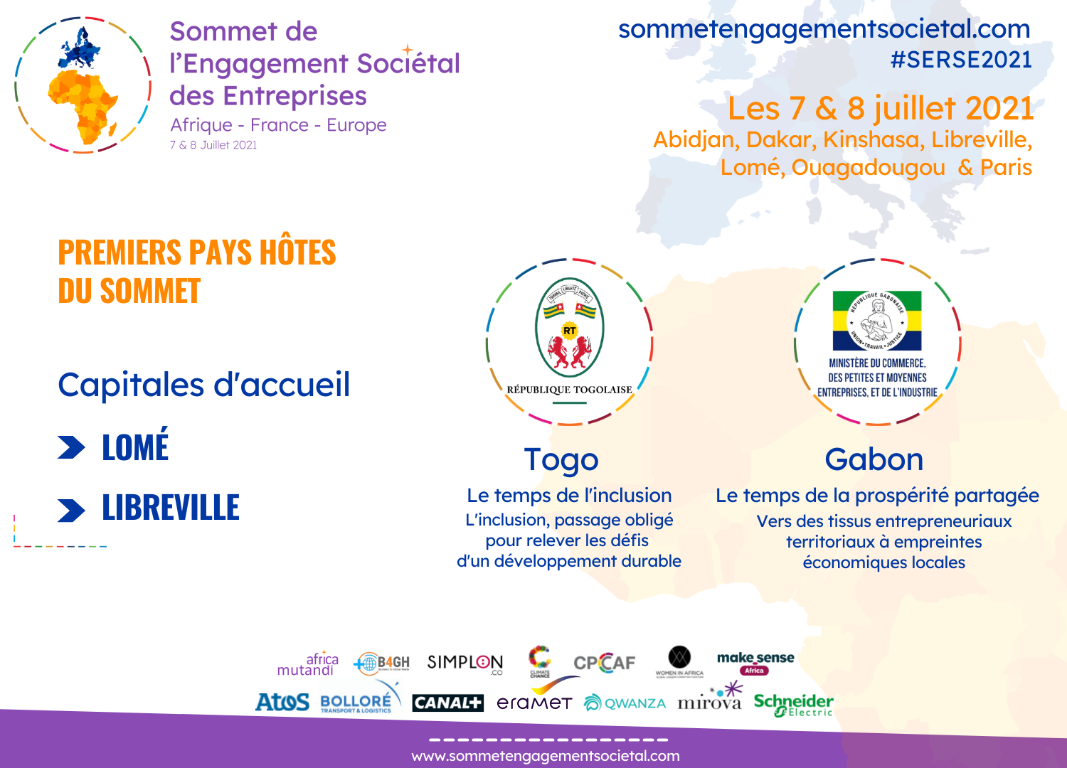 Ils sont les premiers pays hôtes du Sommet sur l’Engagement !!! Ils sont les premiers pays hôtes du Sommet sur l’Engagement !!!
