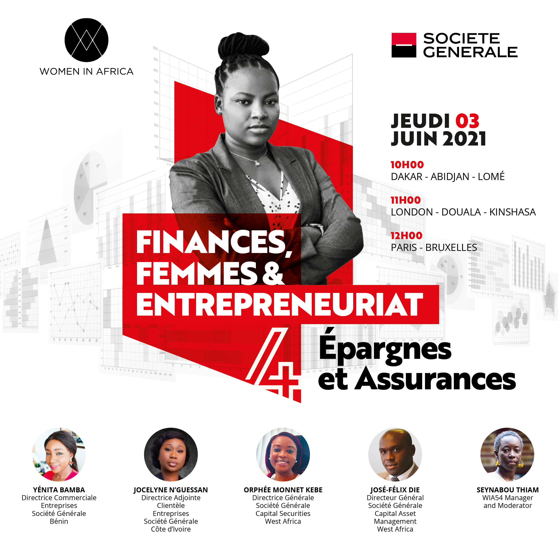 Webinaire Women In Africa & Société Générale : “Épargnes et assurances”