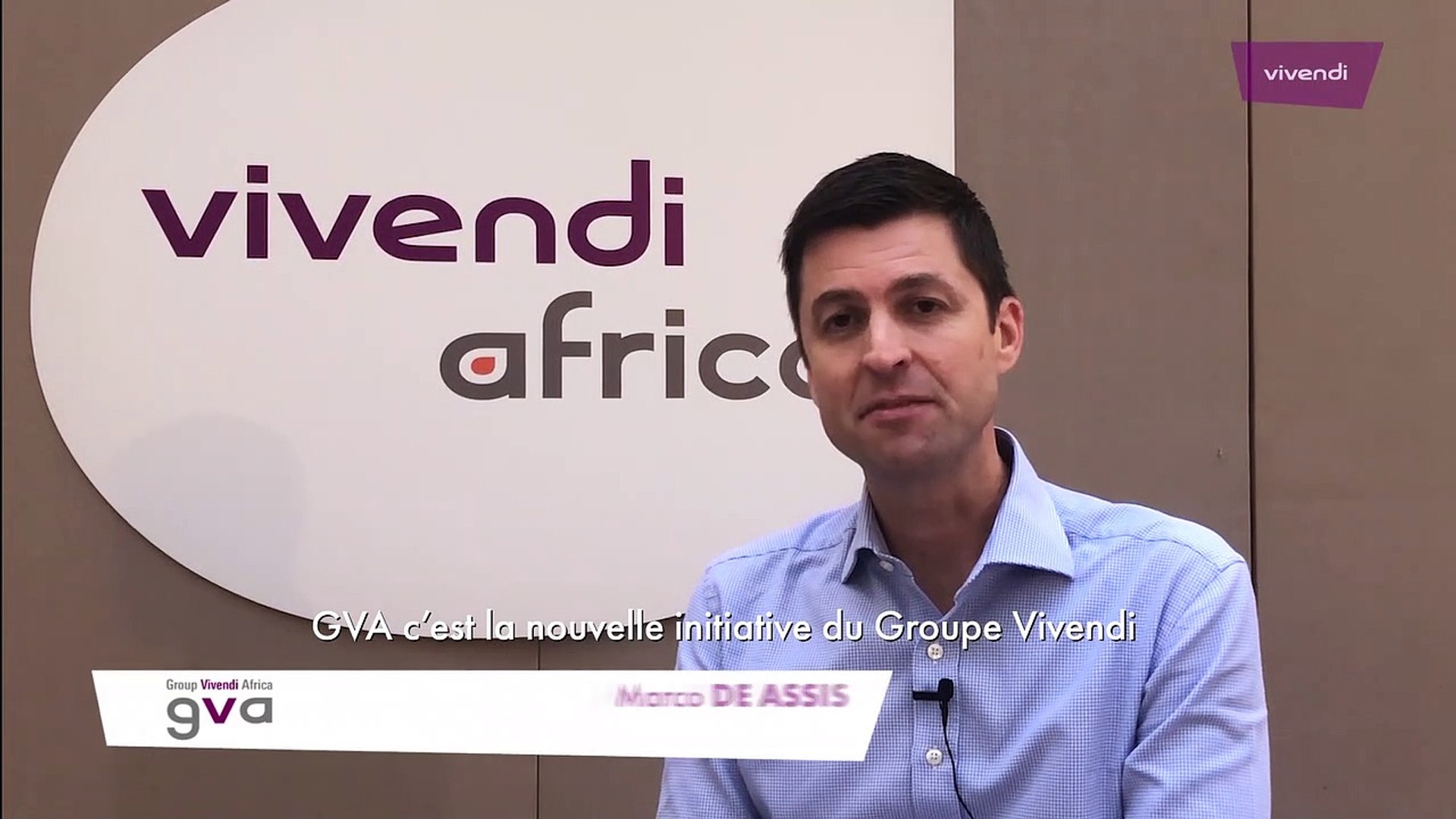 Interview de Marco de Assis, CEO de Group Vivendi Africa (GVA) – Vidéo Dailymotion