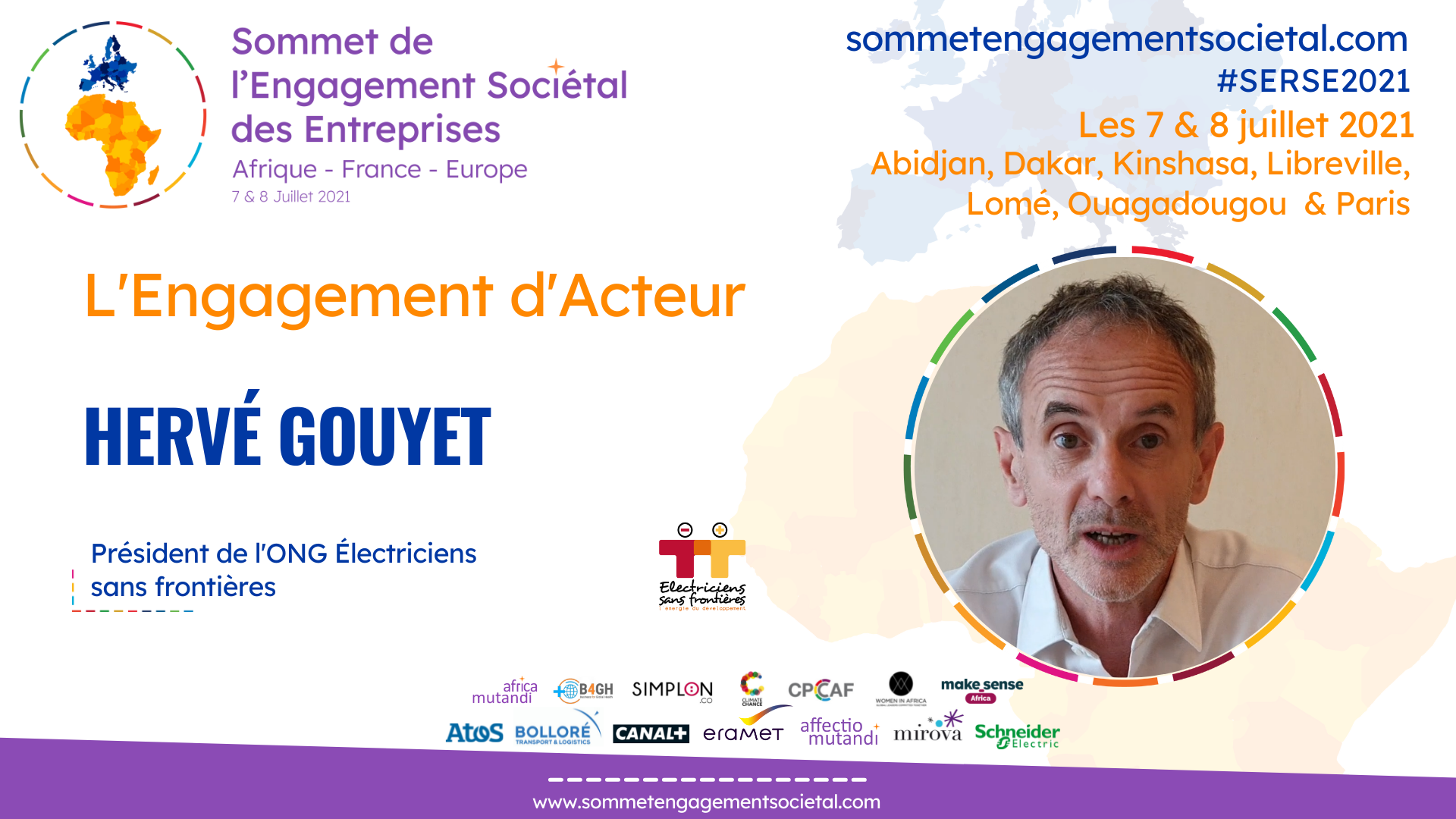 Hervé Gouyet présente la mobilisation d’Électriciens Sans Frontières pour l’accès à l’électricité