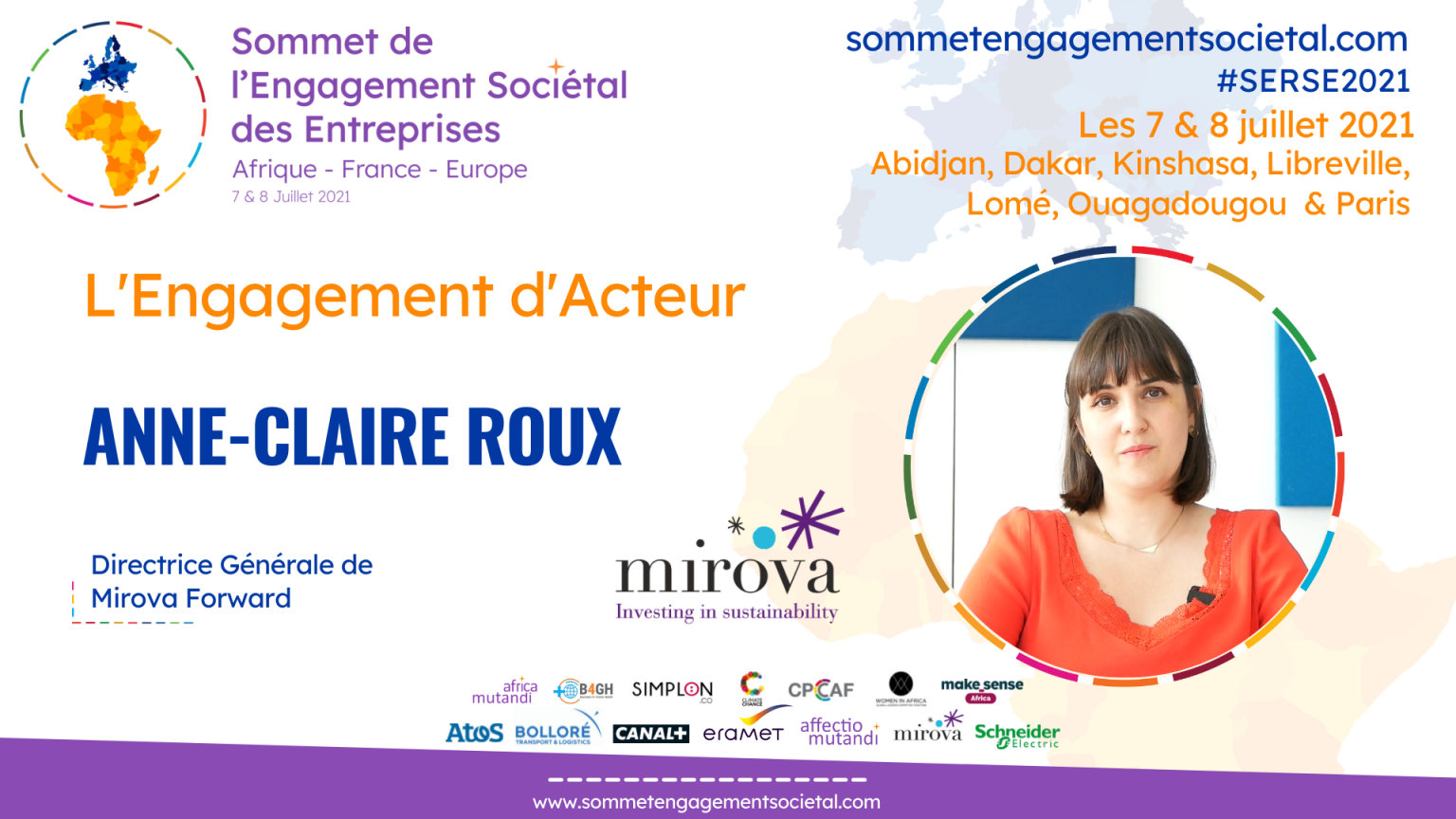 Anne-Claire Roux présente le fonds de dotation Mirova Forward - AFRICA ...