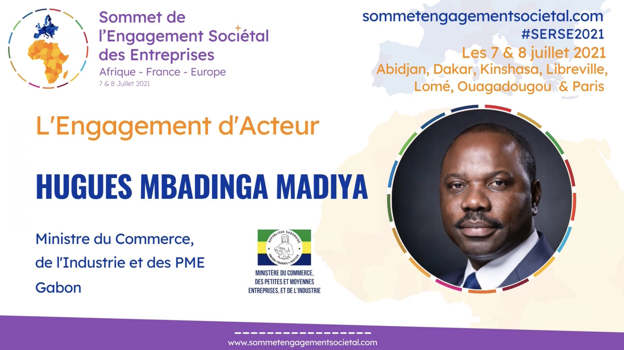 Retrouvez la vision d’Hugues Mbadinga Madiya en amont du panel porté par le Gabon, la Prospérité Partagée