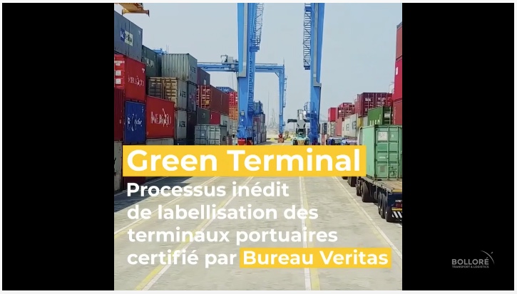Découvrez en images le lancement de Green Terminal par Bolloré Ports