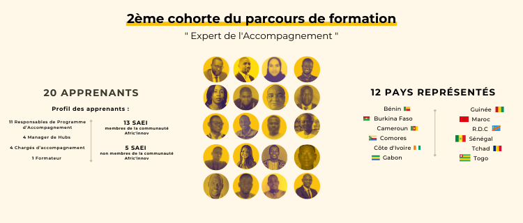 Afric’Innov : Zoom sur la 2nde cohorte de la formation « Expert de l’accompagnement »