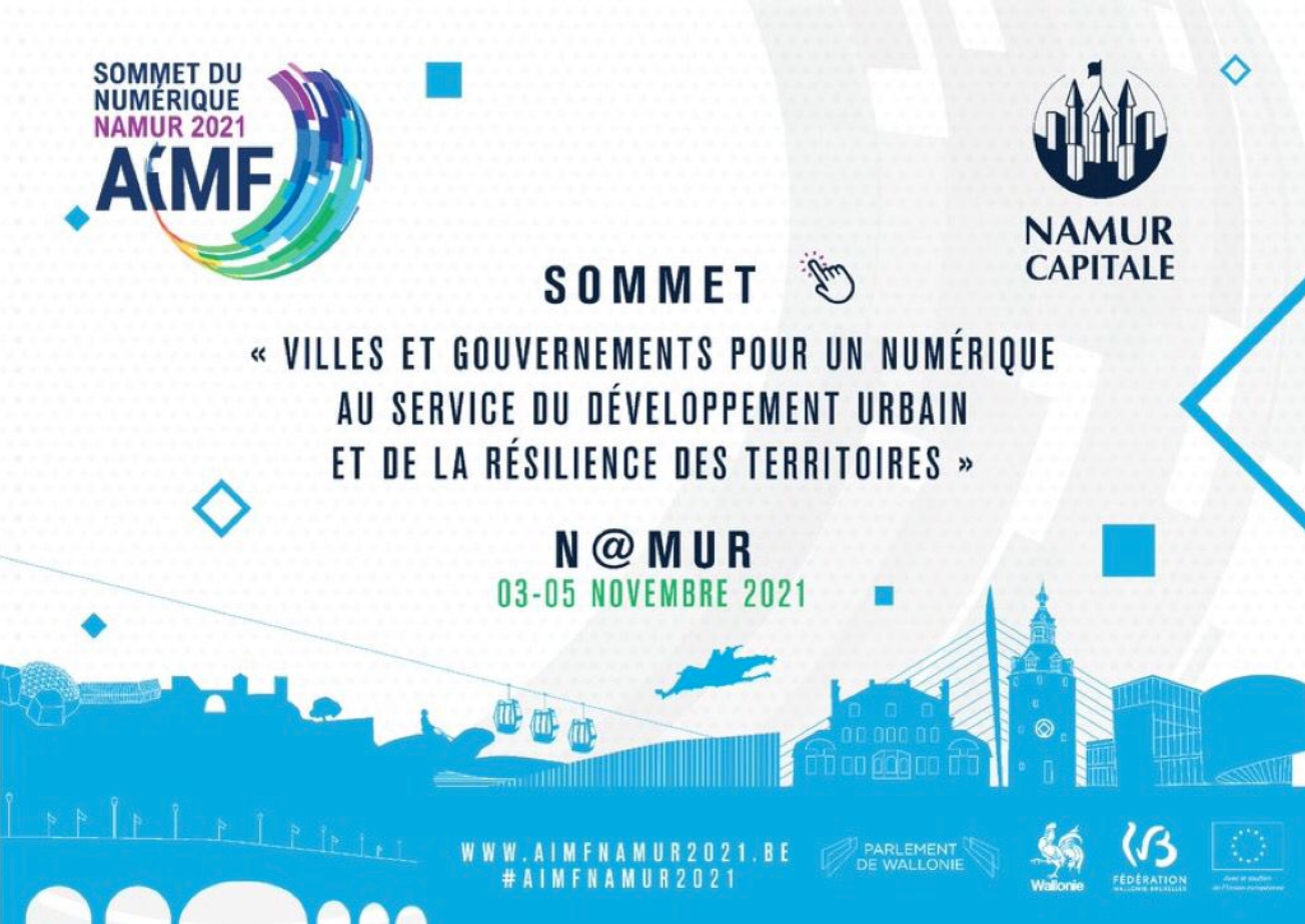 Le sommet international du Numérique débute le 3 novembre à Namur avec l’AIMF