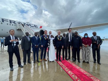 Air France se pose à Zanzibar