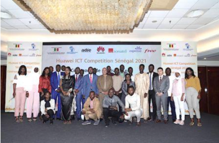 Sénégal : cérémonie de remise des prix de la Huawei ICT Competition en partenariat avec Sonatel, Expresso et Free