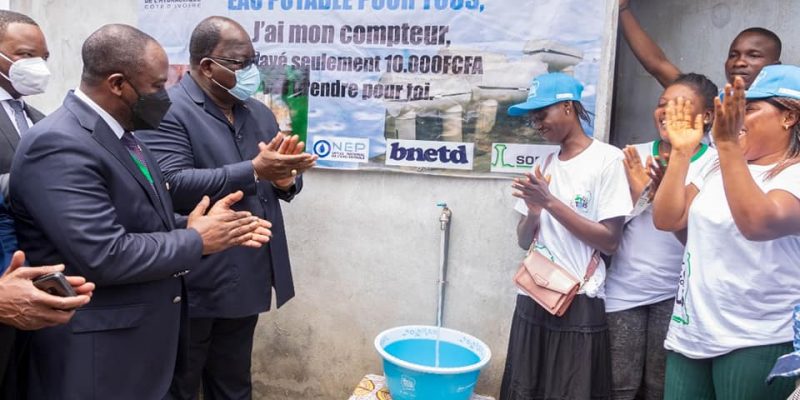 CÔTE D’IVOIRE : plus de 100 000 foyers raccordés au réseau d’eau de la Sodeci en 2021