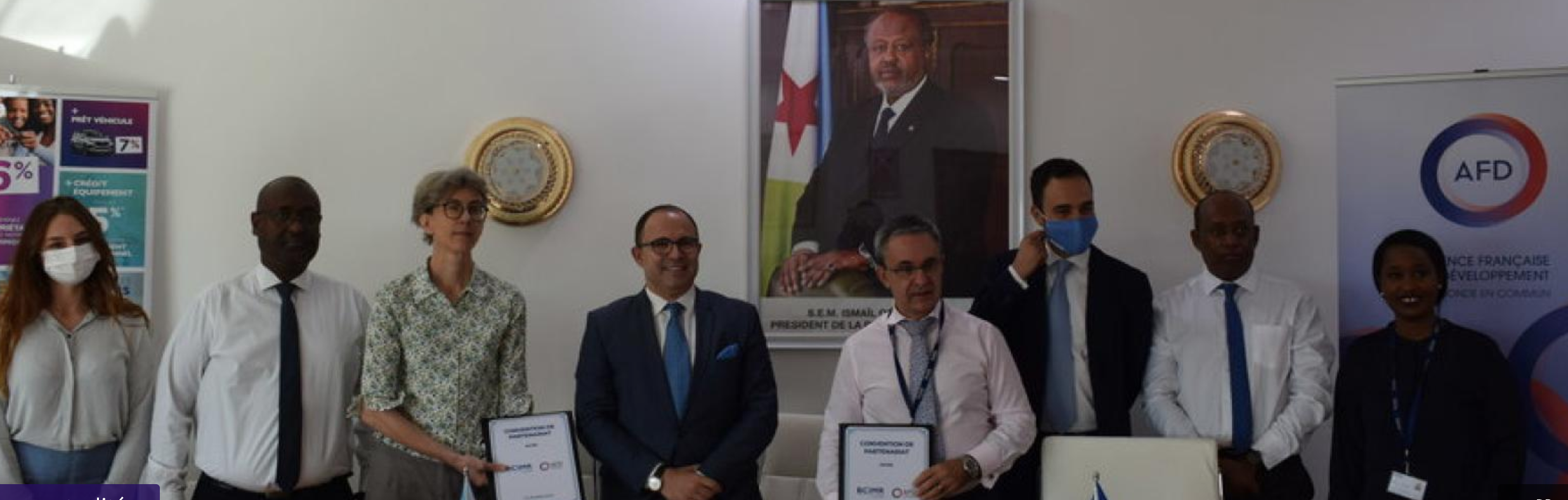 A Djibouti, Proparco et la BCIMR soutiennent l’inclusion financière