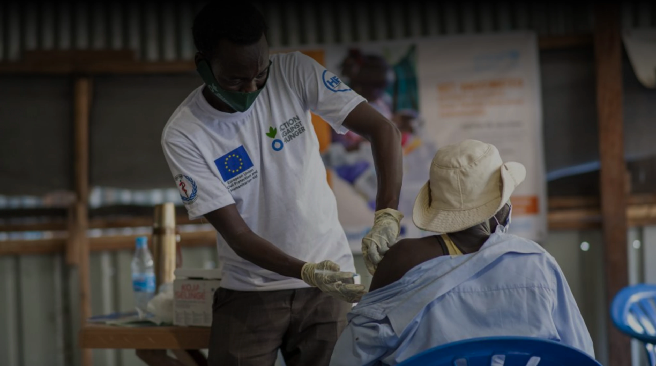Action contre la Faim s’investit dans la distribution de vaccins pour lutter contre le covid-19 au Soudan du Sud et en Somalie