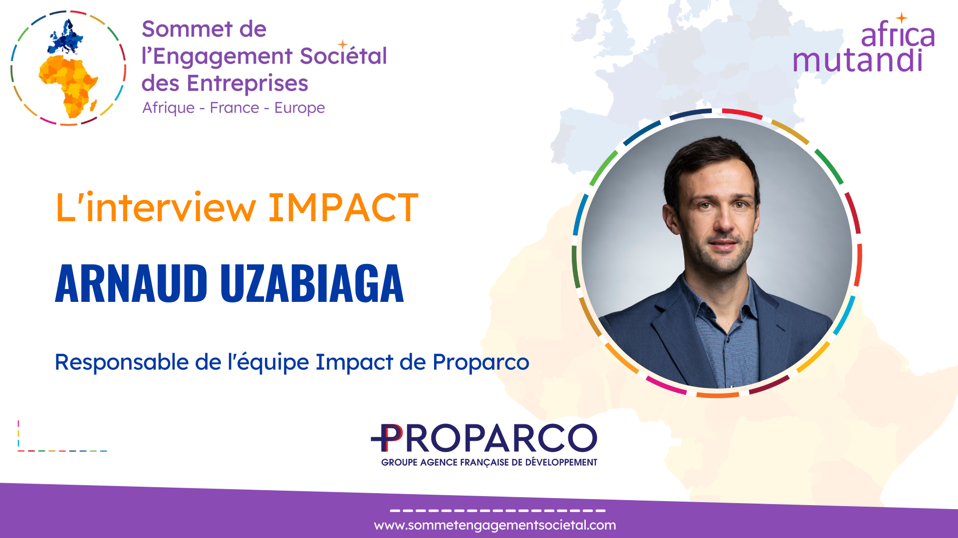 L’interview IMPACT d’Arnaud Uzabiaga, Responsable de l’équipe Impact de Proparco