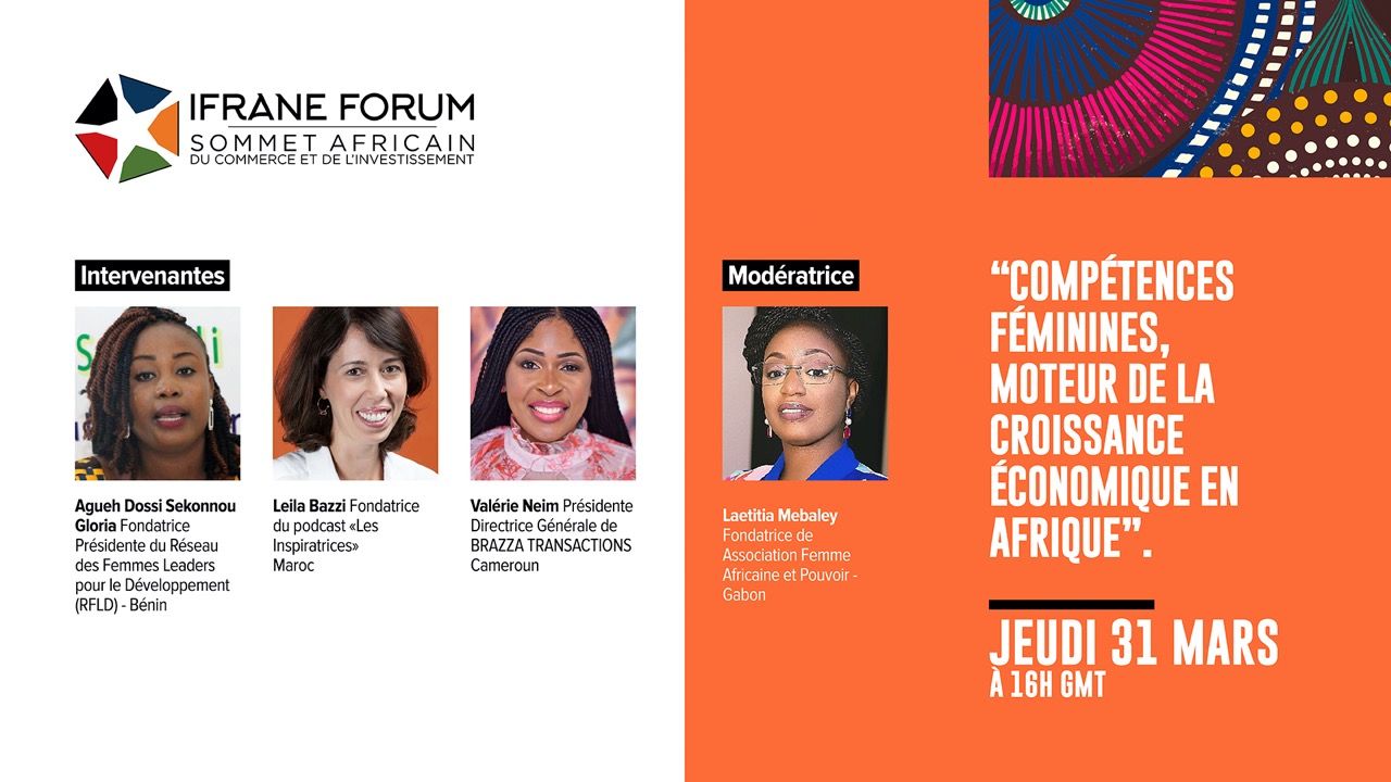 Le réseau I-Afrika vous invite au webinaire sur le thème « Compétences féminines, moteur de la transformation économique en Afrique », ce jeudi 31 mars 2022