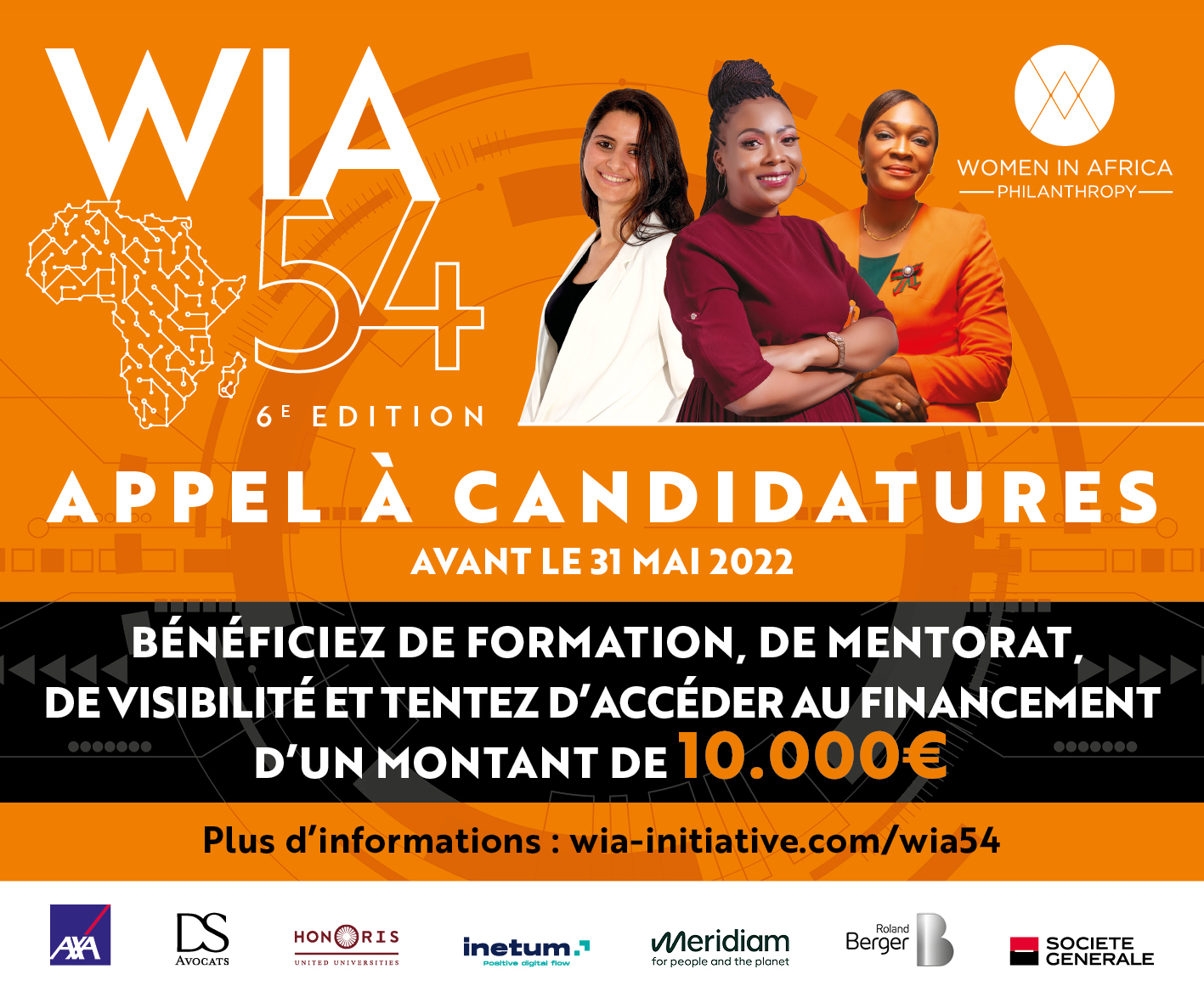 Women in Africa lance la 6ème édition du Programme WIA 54, dédié aux entrepreneuses africaines