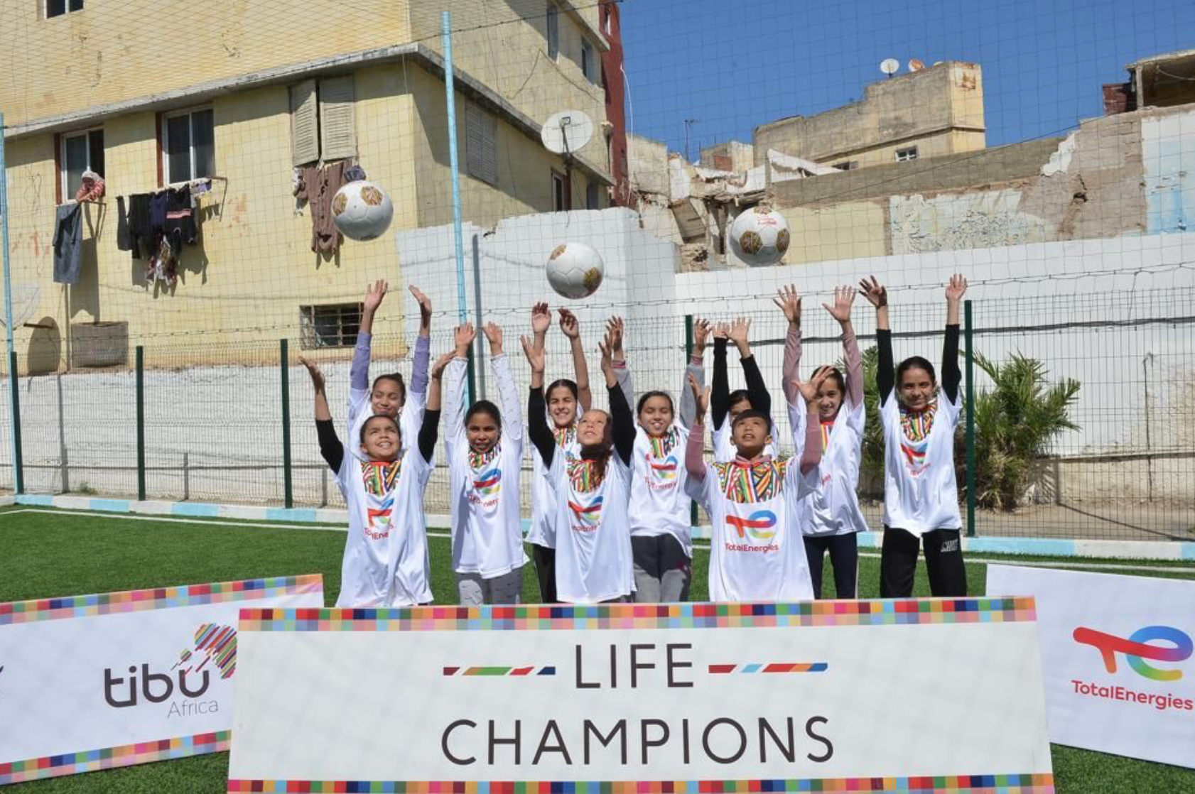 TotalEnergies au Maroc soutient la Girls CAN initiative en faveur d’une meilleure inclusion des jeunes filles par le football