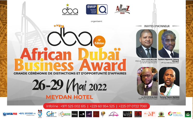 Evénement Panafricain: Africa Dubaï Business Award 4e édition
