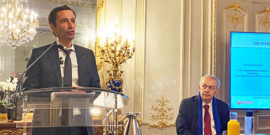 SE Mohamed BENCHÂABOUN, Ambassadeur de SM le Roi du Maroc, à la CCFA Paris : « l’Europe devra investir massivement en Afrique, car nos destins sont liés »