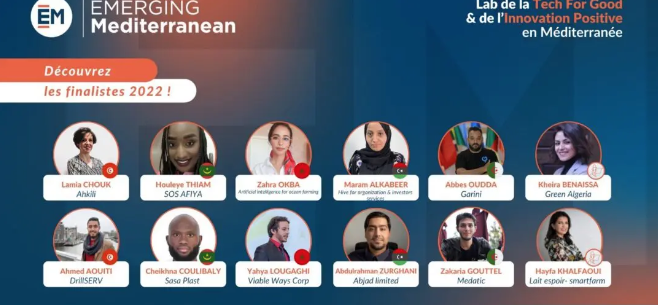 Bootcamp des 2 Rives : Emerging Mediterranean dévoile les 12 startups finalistes