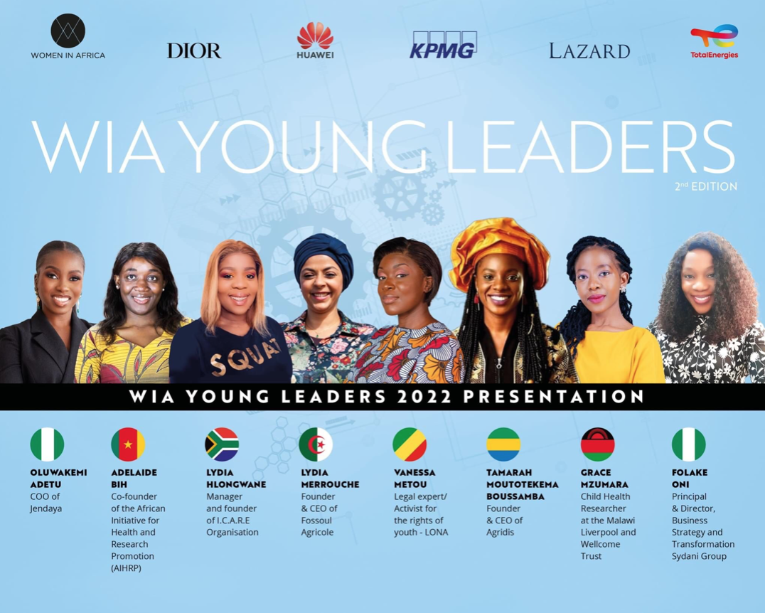 Présentation des 8 lauréates de la deuxième classe du programme WIA Young Leaders