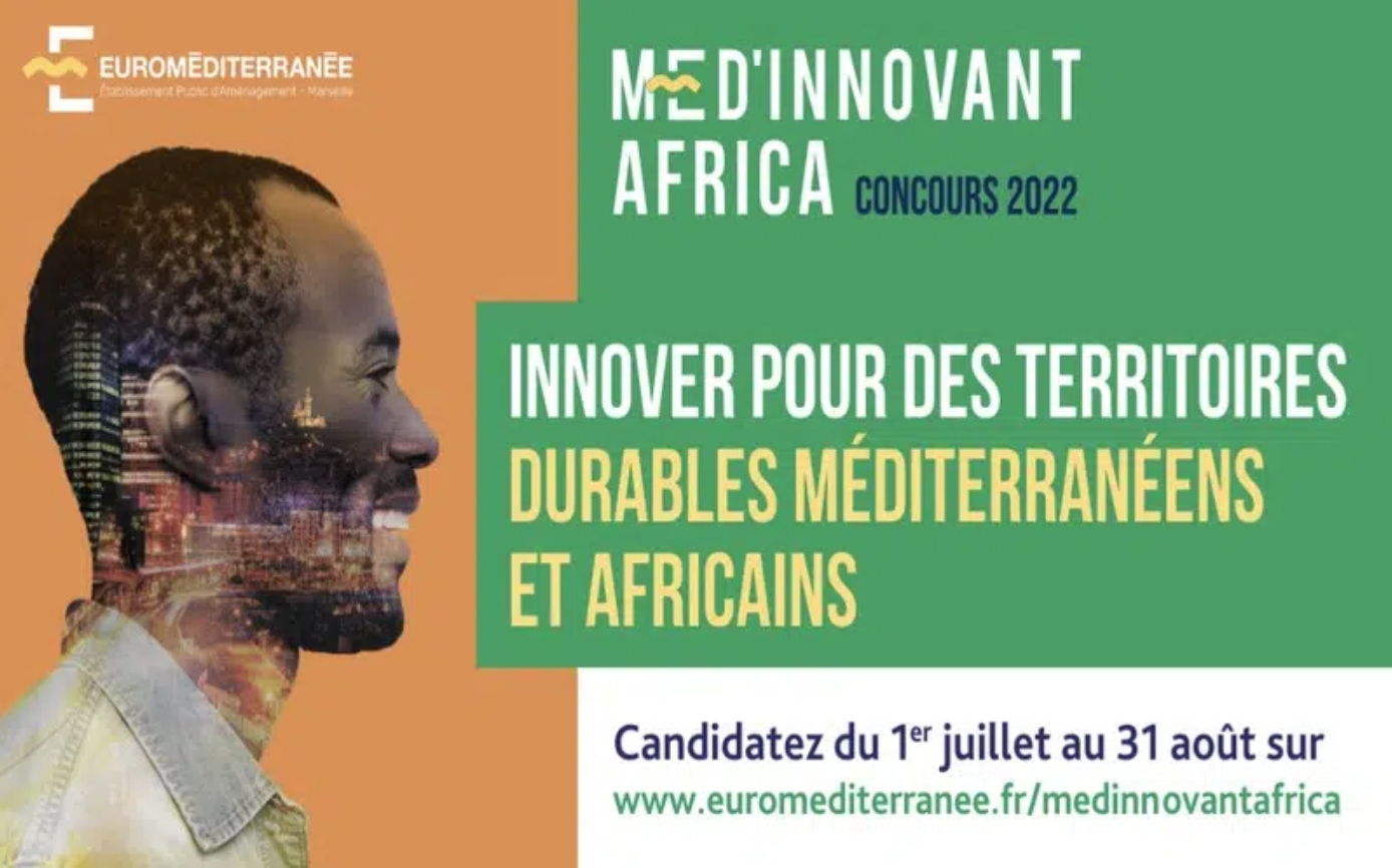Euroméditerranée lance la 3ème édition de MED’INNOVANT AFRICA, le concours pour la ville durable méditerranéenne à destination des startups africaines