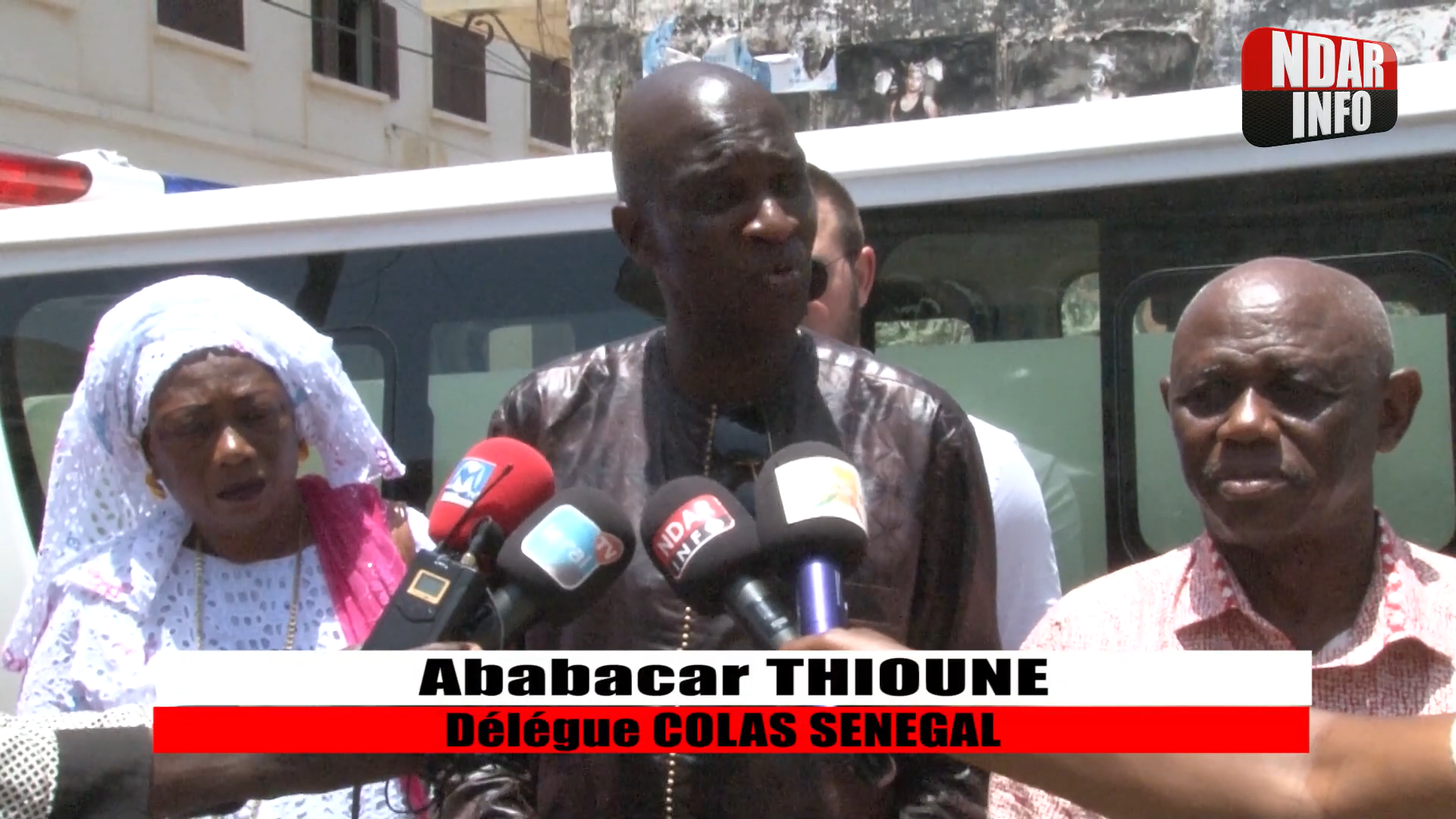 COLAS Afrique remet une ambulance médicalisée à la mairie de Saint-Louis