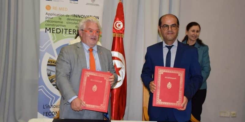 TUNISIE : Cerema valorisera les déchets de démolition pour l’aménagement de la voirie