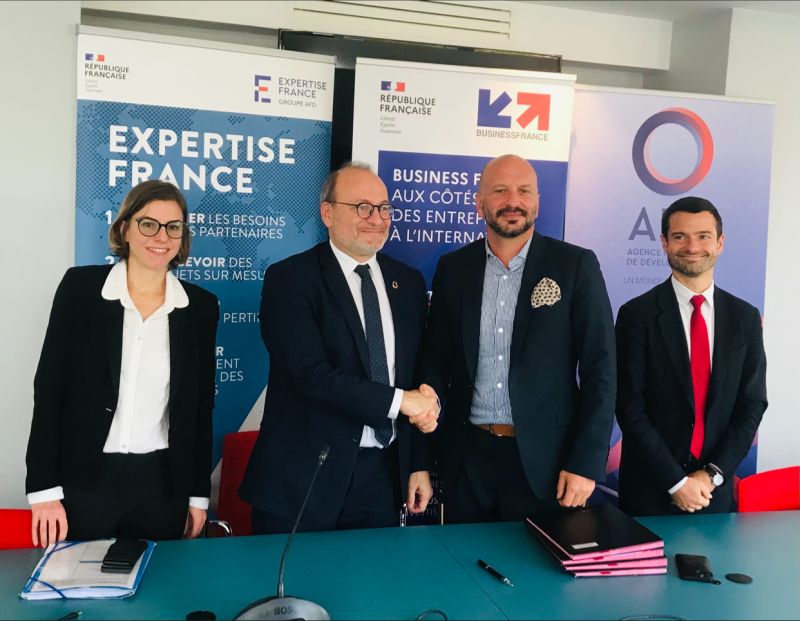 Nouvel accord de partenariat entre le Groupe AFD et Business France
